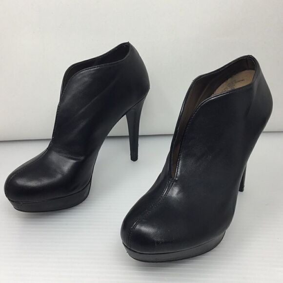 Audrey Brooke Peek-A-Boo Stiletto Booties (A10) - Picture 1 of 8